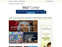 Tablet Screenshot of matcarlier.fr